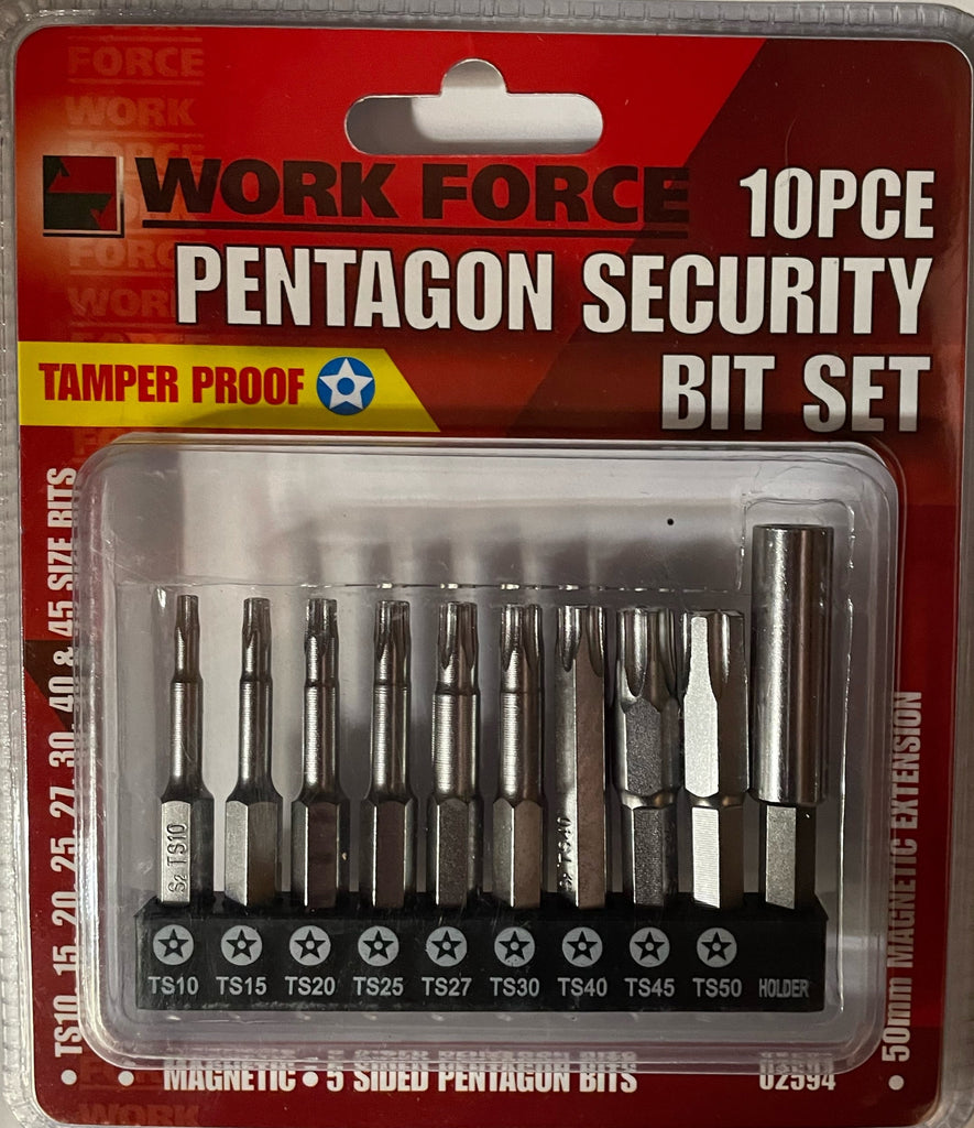 Pentagon shop security bit